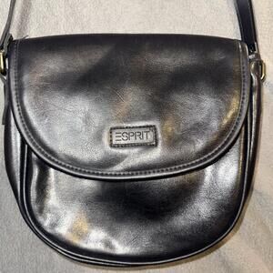 Vintage Esprit Purse Bag Crossboy Navy Cruise Classic